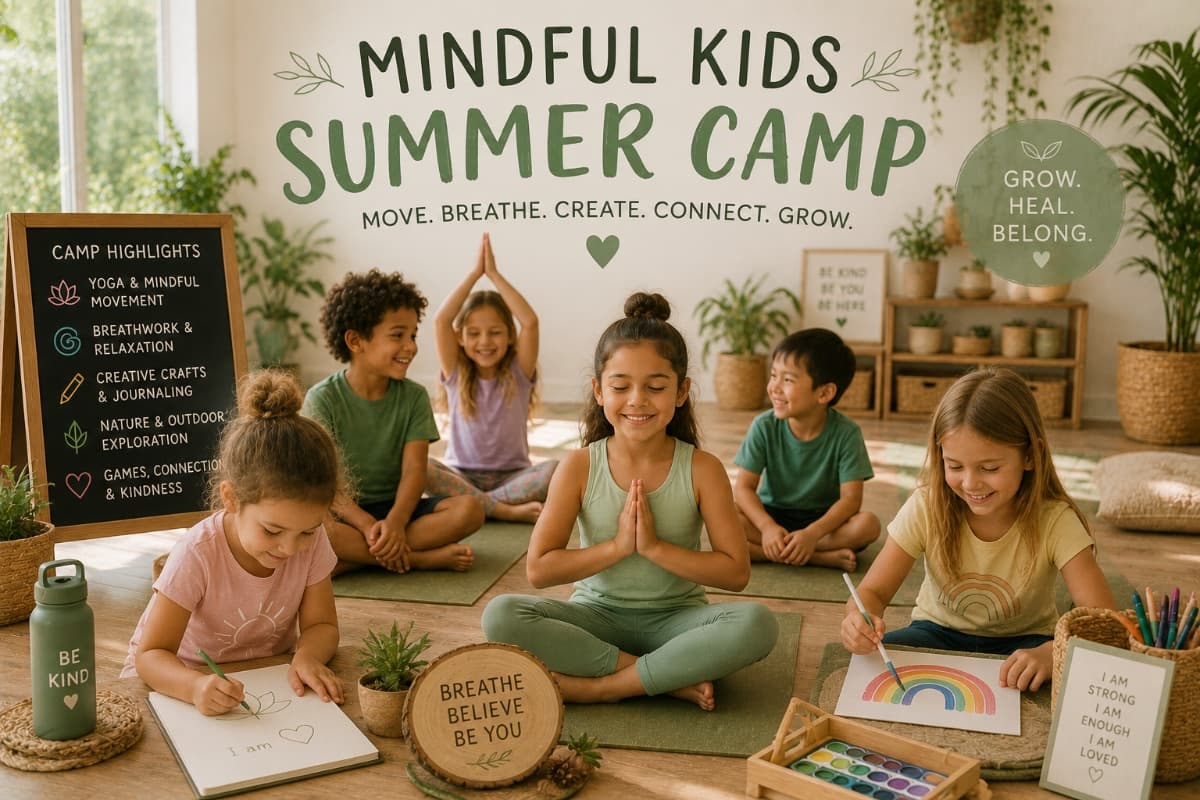 Mindful Kids Summer Camp at Green Haven on Main